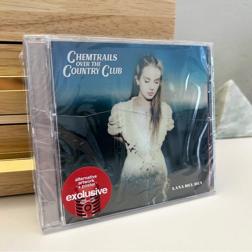 Lana Del Rey Chemtrails Over the Country Club Target Exclusive CD Poster